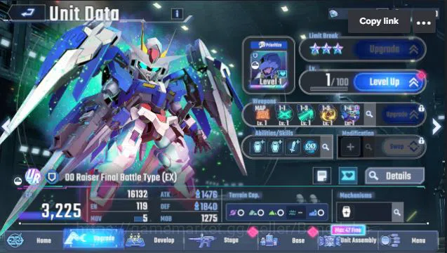 SD Gundam G Generation ETERNAL Accounts Global Rank Lv1 FreshStory 24k Diamond | 12 URGundam MLB 00RaiseFB, LB2 10