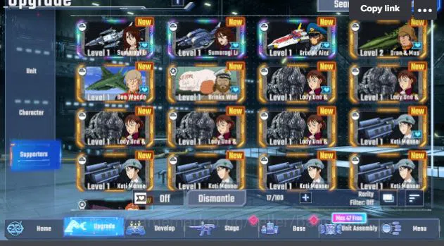 SD Gundam G Generation ETERNAL Accounts Global Rank Lv1 FreshStory 24k Diamond | 12 URGundam MLB 00RaiseFB, LB2 6