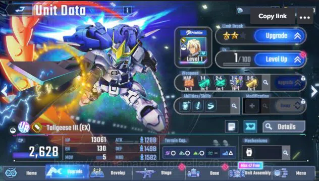 SD Gundam G Generation ETERNAL Accounts Global Rank Lv1 FreshStory 24k Diamond | 12 URGundam MLB 00RaiseFB, LB2 9