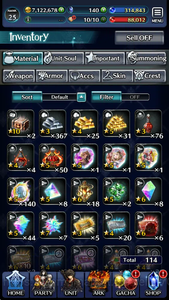 Last Cloudia Accounts GLOBAL Rank 25| Well Build| Collab DMC (V) + TopTi image 10