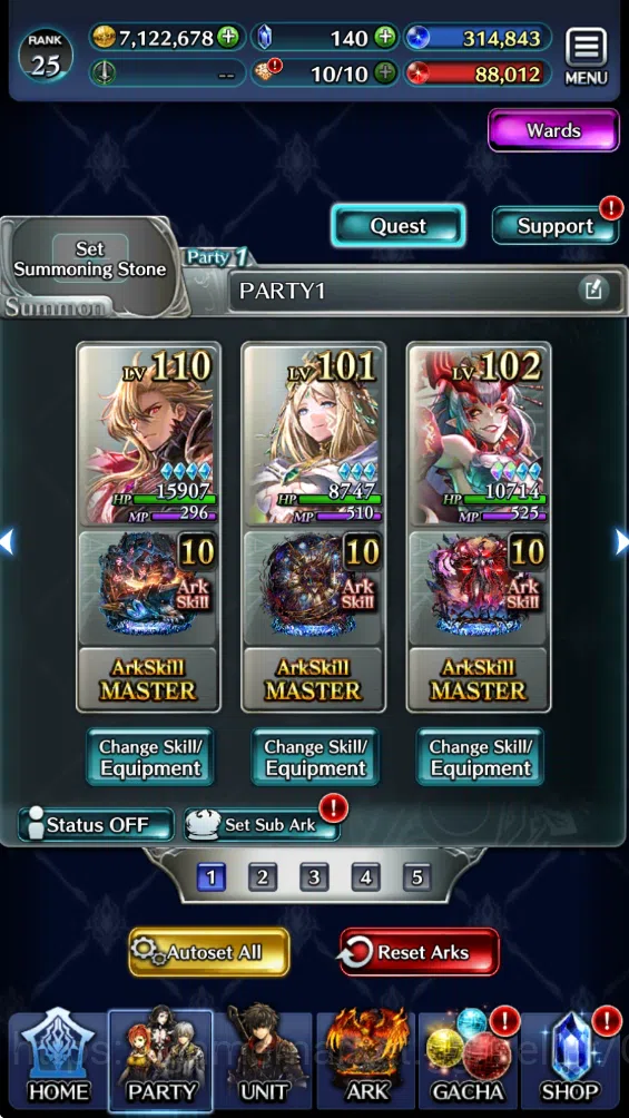 Last Cloudia Accounts GLOBAL Rank 25| Well Build| Collab DMC (V) + TopTi image 6
