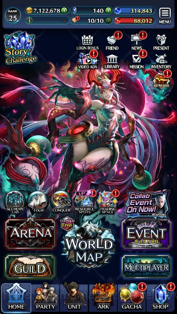 Last Cloudia Accounts GLOBAL Rank 25| Well Build| Collab DMC (V) + TopTi image 7