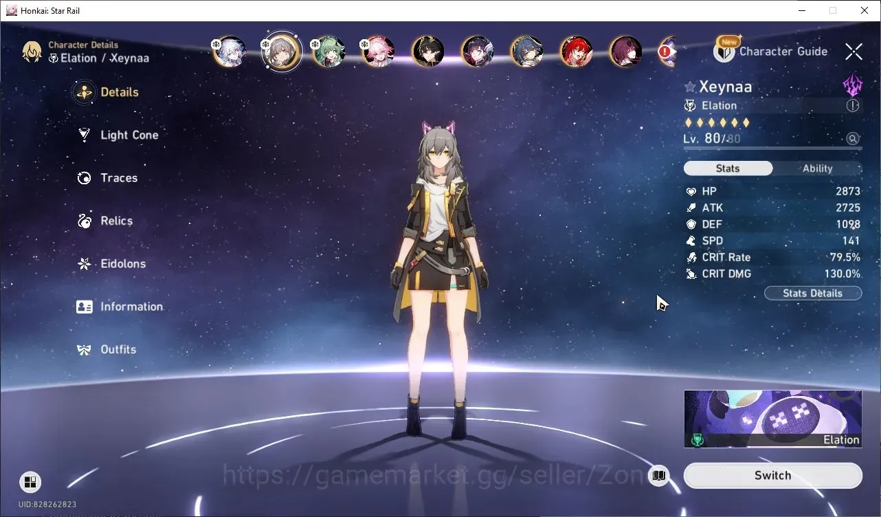 Honkai Star Rail Accounts Others ASIA|TL 68|19 Limit|Yao Guang-Houhou-Evanescia-Danheng-Hysilens-yunli-Himeko-Kafka 1