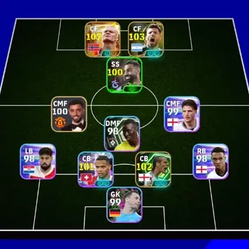 eFootball Accounts Legends & Iconic Players Android|PW 3118|Erling Haaland BigT,Sergio Aguero Epic,Rio Ferdinand