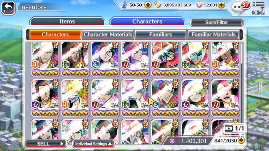 Bleach: Brave Souls Accounts [GLOBAL]52K Orb|Rukia 10th Anniv,TYBW26(Ikkaku,Shu image 6