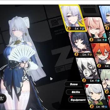 Zenless Zone Zero Accounts Starter EU IK 12|S1 Prolog|Starter 4 LMT (Velina Airgid,Lucia,Jane(Skin)+Sign,Zhao)|2 STD