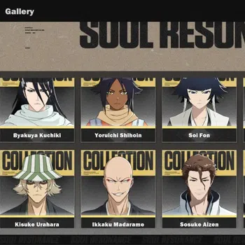 BLEACH: Soul Resonance Accounts NuverseSEA|Lv73|4k SJ|11 SSR|9