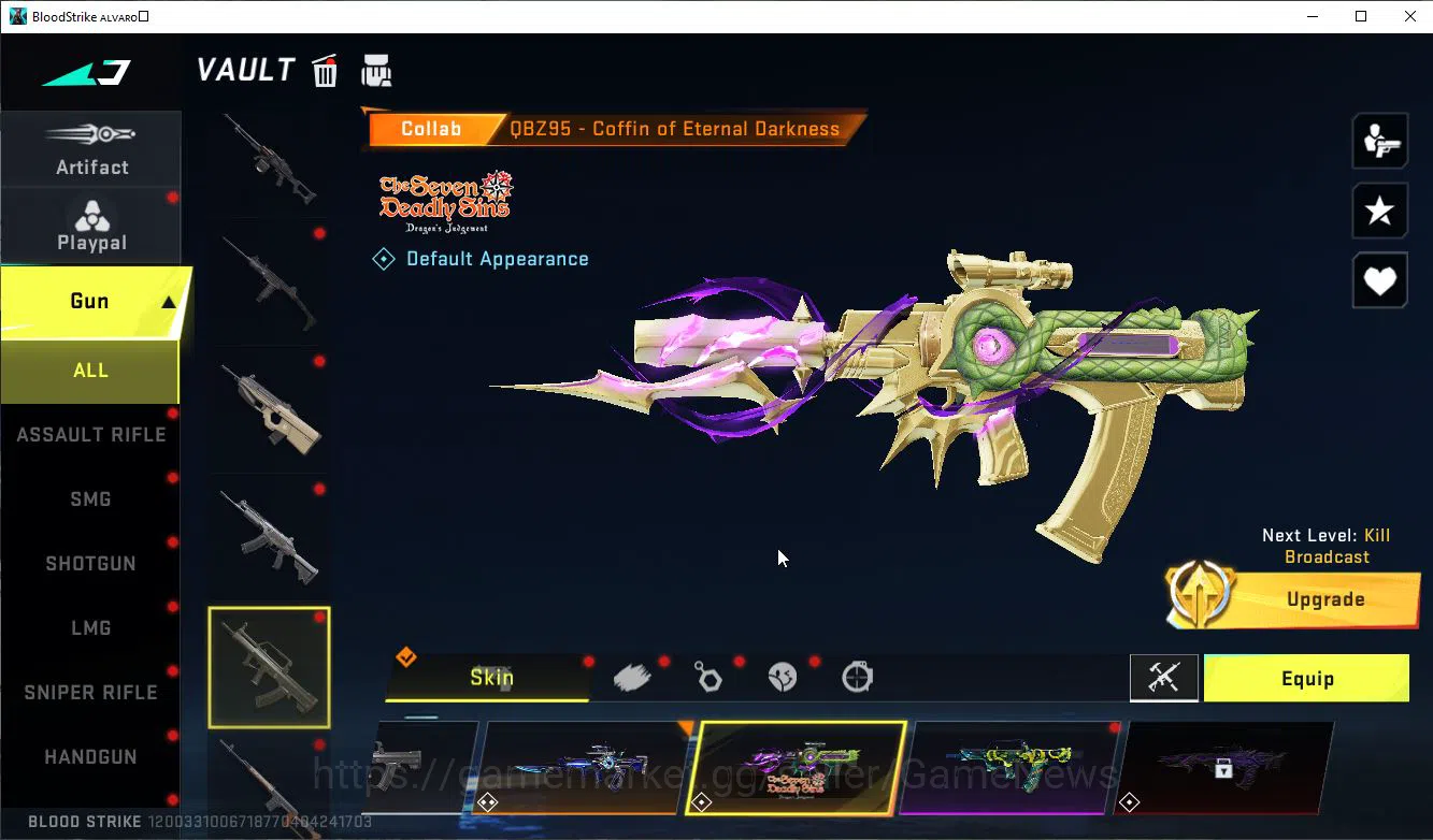 Blood Strike Accounts ASIA|3 MELE Shuriken,AXE,Zenpakuto,Collab 7DS[M700 image 10
