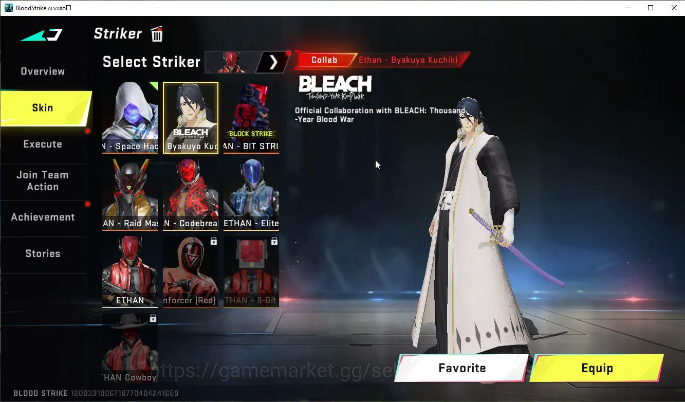 Blood Strike Accounts ASIA|3 MELE Shuriken,AXE,Zenpakuto,Collab 7DS[M700 image 3