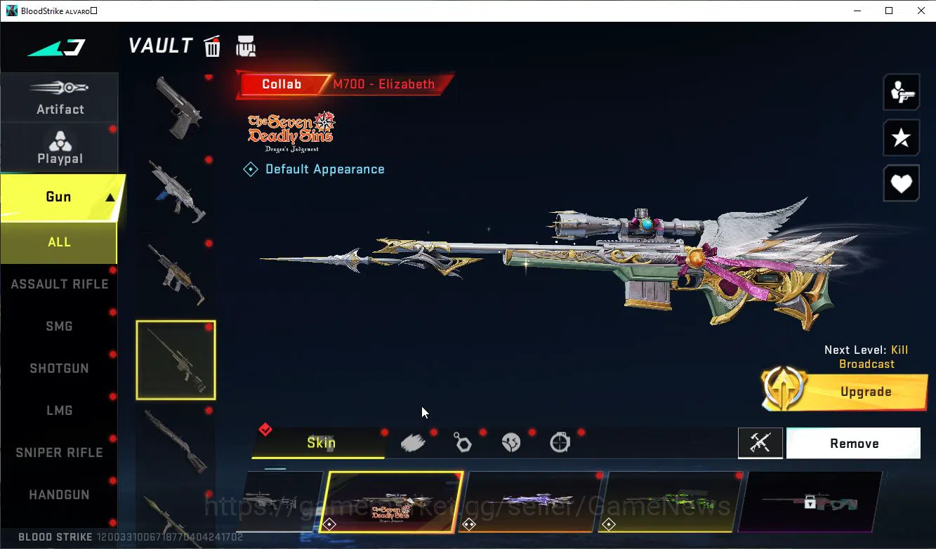 Blood Strike Accounts ASIA|3 MELE Shuriken,AXE,Zenpakuto,Collab 7DS[M700 image 8