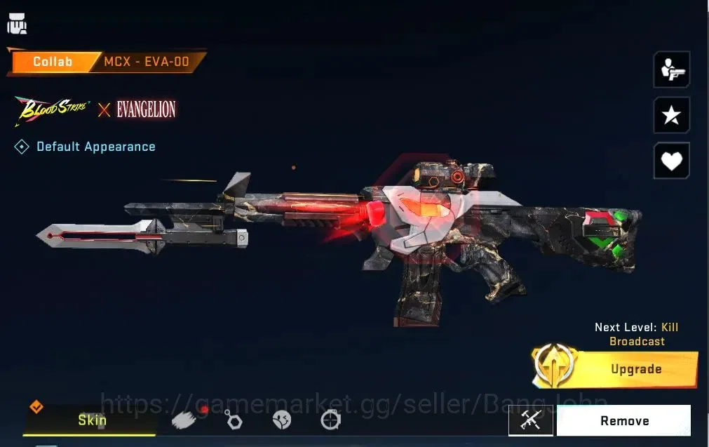 Blood Strike Accounts ASIA | 1 7DS: AK47|1 EVA: MCX|1 BLEACH: Ethan Skin image 3