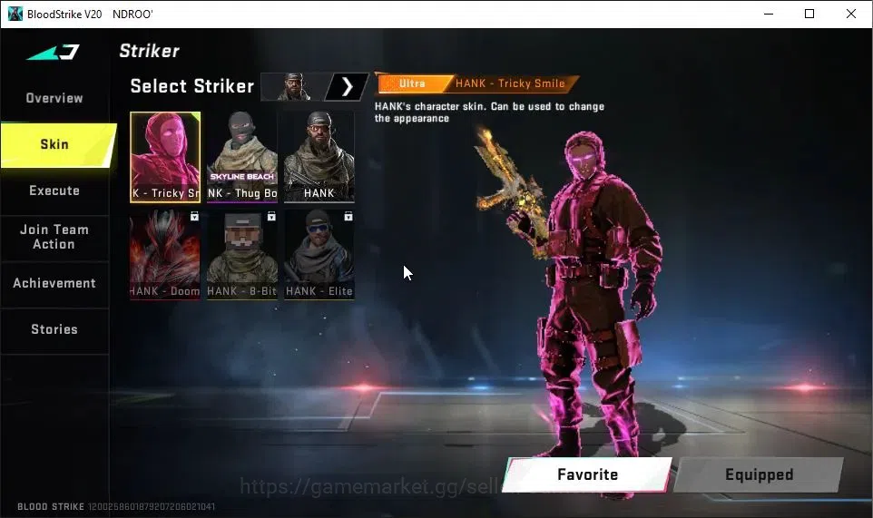 Blood Strike Accounts ASIA|5 ETERNAL[UMP45 Lv2,QBZ95 Lv2,Uzi Lv2,Vector image 11