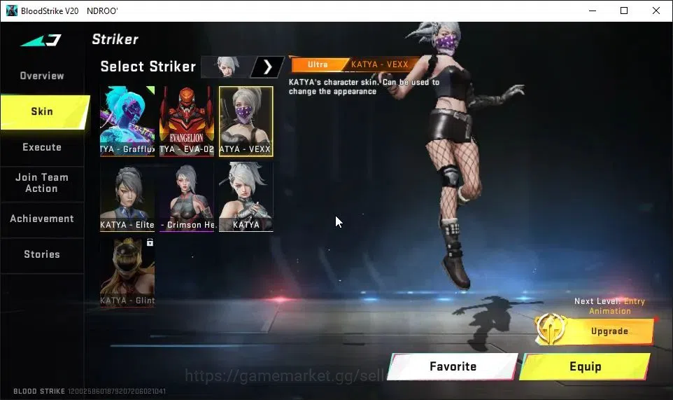 Blood Strike Accounts ASIA|5 ETERNAL[UMP45 Lv2,QBZ95 Lv2,Uzi Lv2,Vector image 14