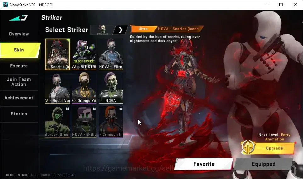 Blood Strike Accounts ASIA|5 ETERNAL[UMP45 Lv2,QBZ95 Lv2,Uzi Lv2,Vector image 17
