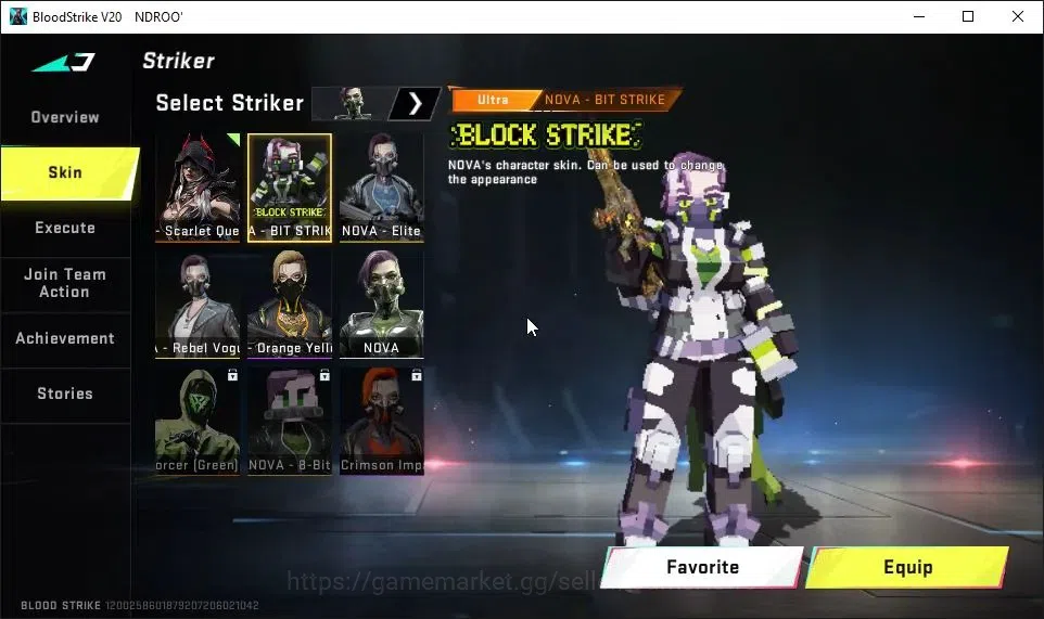 Blood Strike Accounts ASIA|5 ETERNAL[UMP45 Lv2,QBZ95 Lv2,Uzi Lv2,Vector image 18