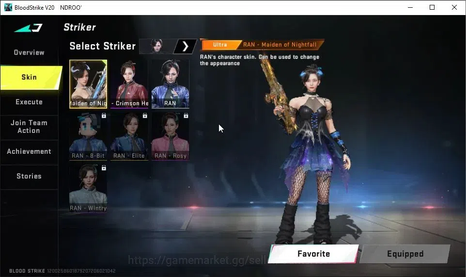 Blood Strike Accounts ASIA|5 ETERNAL[UMP45 Lv2,QBZ95 Lv2,Uzi Lv2,Vector image 19
