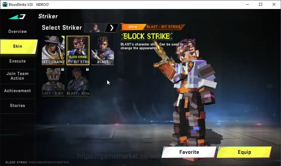 Blood Strike Accounts ASIA|5 ETERNAL[UMP45 Lv2,QBZ95 Lv2,Uzi Lv2,Vector image 6