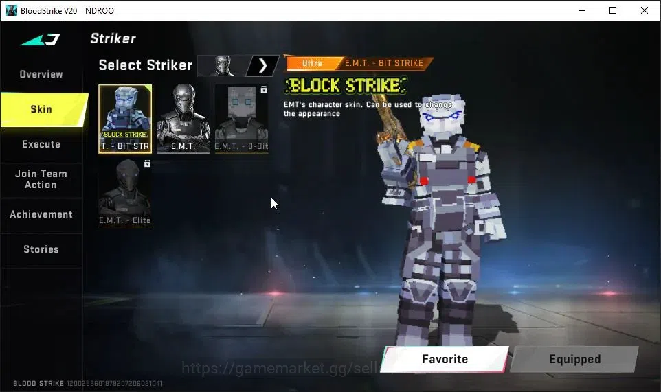 Blood Strike Accounts ASIA|5 ETERNAL[UMP45 Lv2,QBZ95 Lv2,Uzi Lv2,Vector image 7