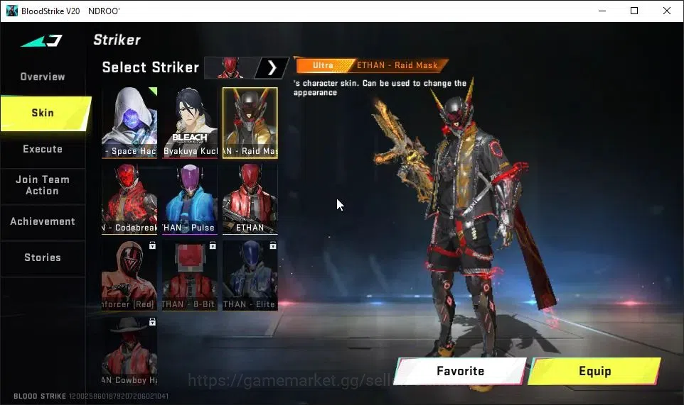 Blood Strike Accounts ASIA|5 ETERNAL[UMP45 Lv2,QBZ95 Lv2,Uzi Lv2,Vector image 9