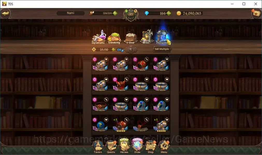 The Seven Deadly Sins: Grand Cross Accounts Asia|151 LS+166Dm|3,5M CC|5 LR+9 UR+Collab ReZero| image 20