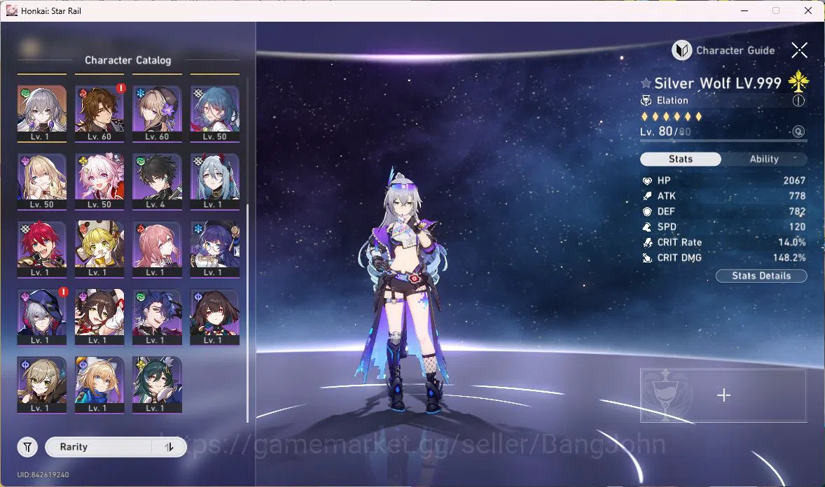 Honkai Star Rail Accounts ASIA|TL62|8 LIMIT+2 SIGHN|PRREM TEAM SPARXIE|SILVE image 14