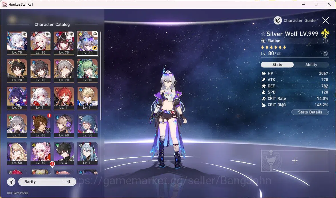 Honkai Star Rail Accounts ASIA|TL62|8 LIMIT+2 SIGHN|PRREM TEAM SPARXIE|SILVE image 15