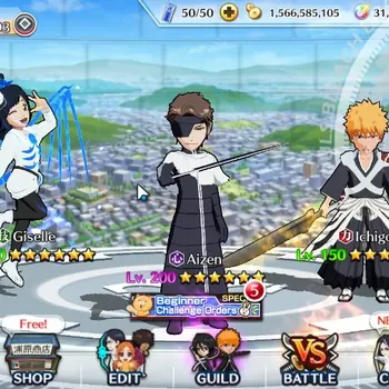 Bleach: Brave Souls Accounts Starter GLOBAL|890K BP+31K Orbs|Fresh All Story|11th