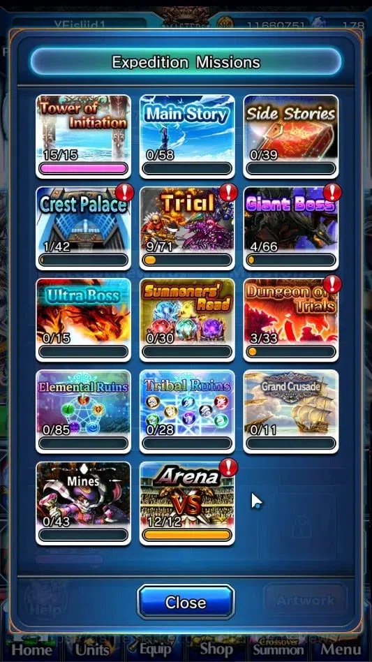 Grand Summoners Accounts End-Game Global|Rank 74|13 Ascend 6 TW|(2x Sung Jinwoo,Chloe,S Chloe,2x Jakuzure,BB 5