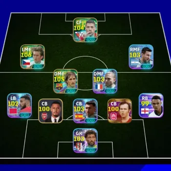 eFootball Accounts Legends & Iconic Players Android|PW 3183|Edmilson,Tomas Rosicky,Luis Suarez,Johan Cruyff,Serginho,P.E