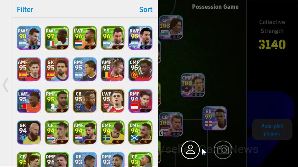 eFootball Accounts Android|Epic Drogba,Gerrard,Andy Cole,Andriy S,Min image 2