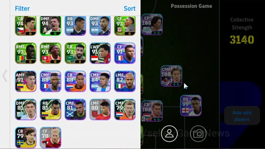 eFootball Accounts Android|Epic Drogba,Gerrard,Andy Cole,Andriy S,Min image 3