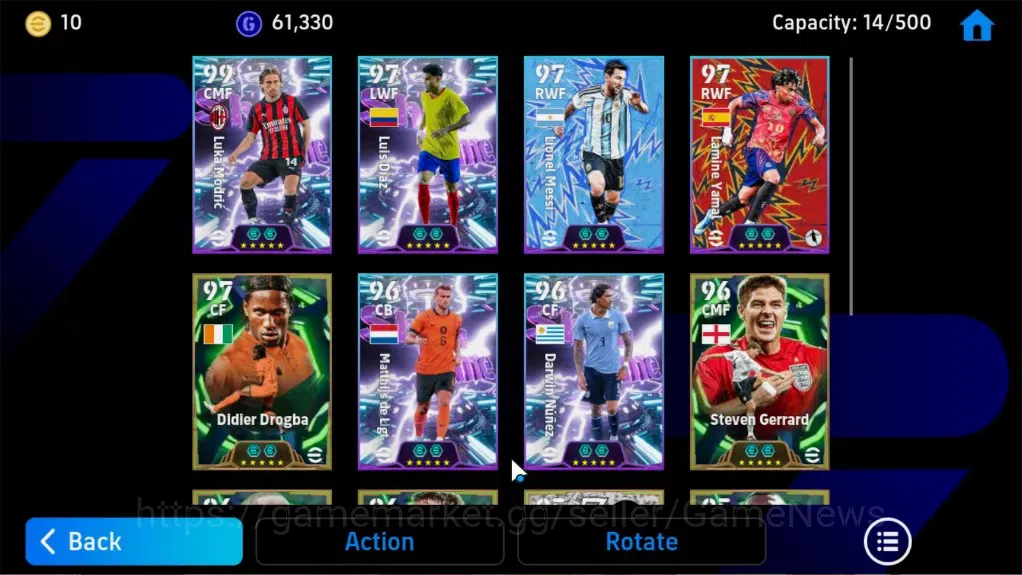eFootball Accounts Android|Epic Drogba,Gerrard,Andy Cole,Andriy S,Min image 8