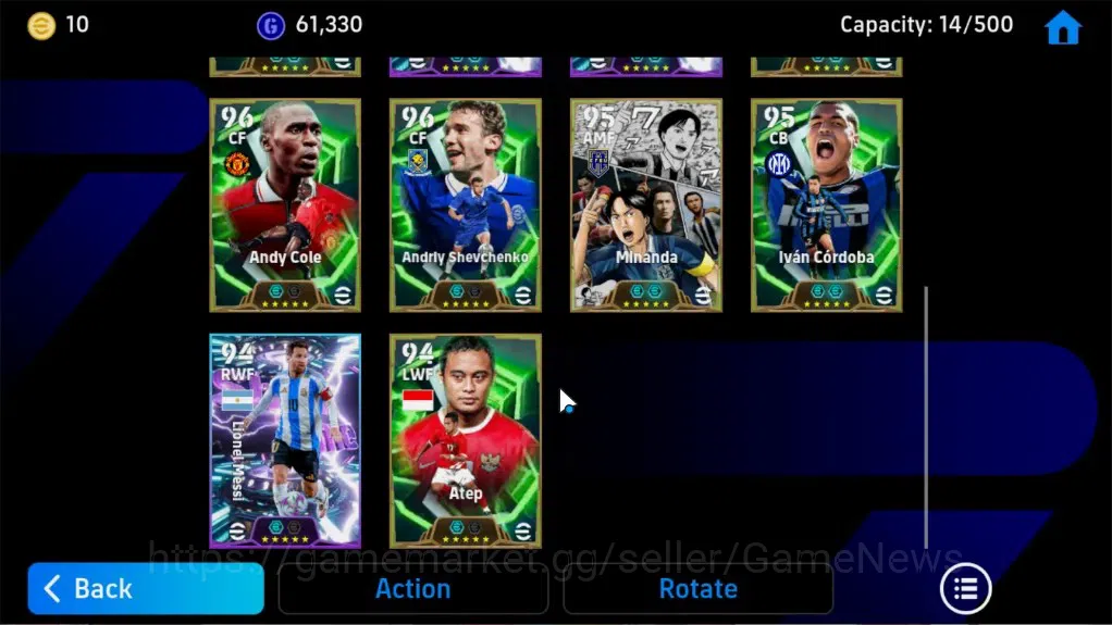 eFootball Accounts Android|Epic Drogba,Gerrard,Andy Cole,Andriy S,Min image 9