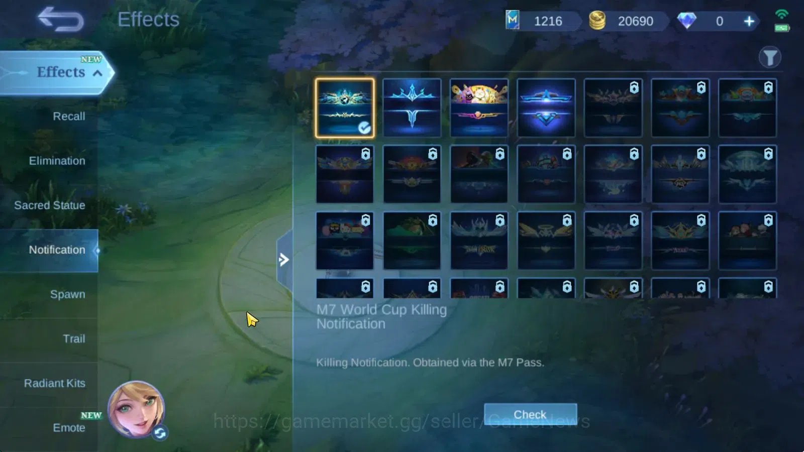 Mobile Legends: Bang Bang Accounts Hero 86|Skin 113|High Immo 115|PRIME Granger,KOF K image 13