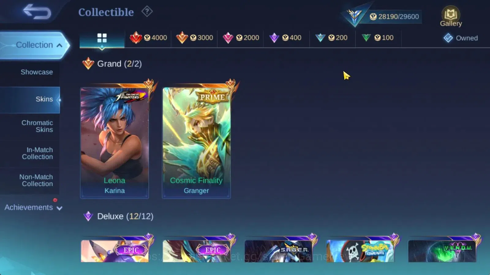 Mobile Legends: Bang Bang Accounts Hero 86|Skin 113|High Immo 115|PRIME Granger,KOF K image 6