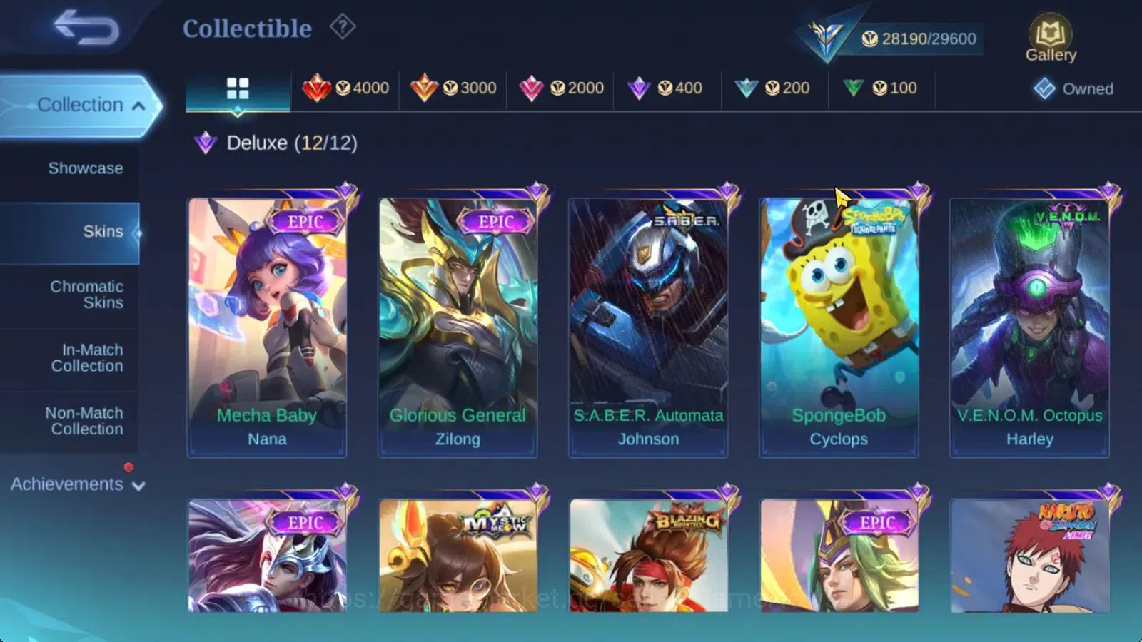 Mobile Legends: Bang Bang Accounts Hero 86|Skin 113|High Immo 115|PRIME Granger,KOF K image 7