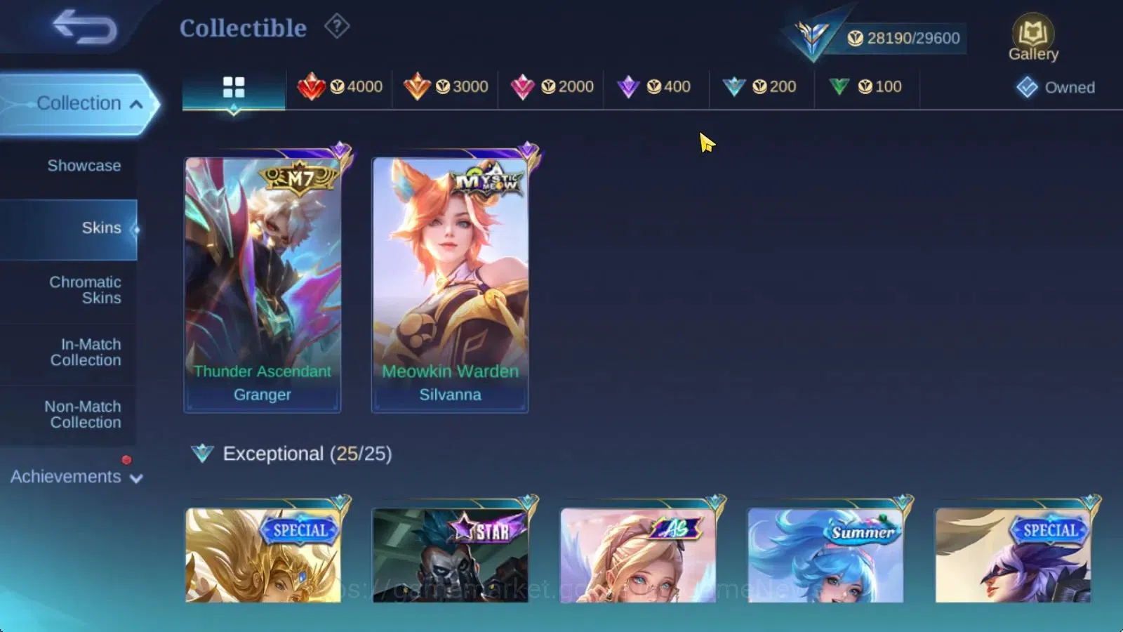 Mobile Legends: Bang Bang Accounts Hero 86|Skin 113|High Immo 115|PRIME Granger,KOF K image 9