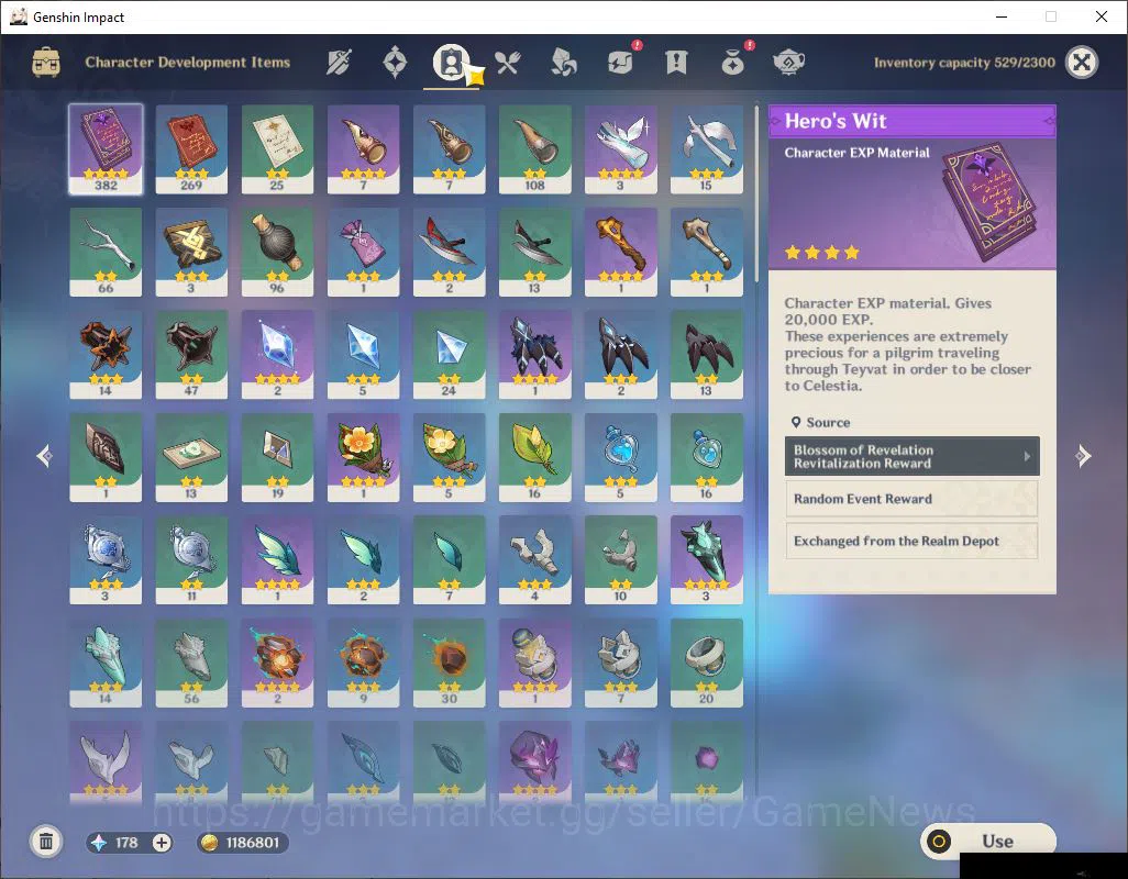 Genshin Impact Accounts ASIA|AR 54| 4 Limited+2 [5 Star's Weapon]|[Yelan,R image 8