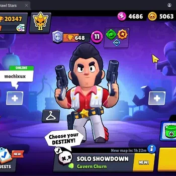 Brawl Stars Accounts Trophy 20347 |72 Brawler|13 Max (8HC)|1 HC,6 Legendary,10Mythic 48Epic Skins|2944 Bling|8