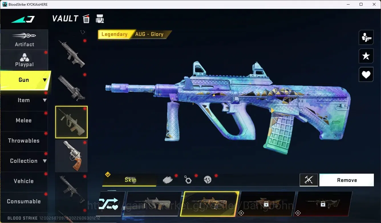 Blood Strike Accounts ASIA|1 Eternal Gun:MP5-Dominator|2 Collab Gun [TR& image 10