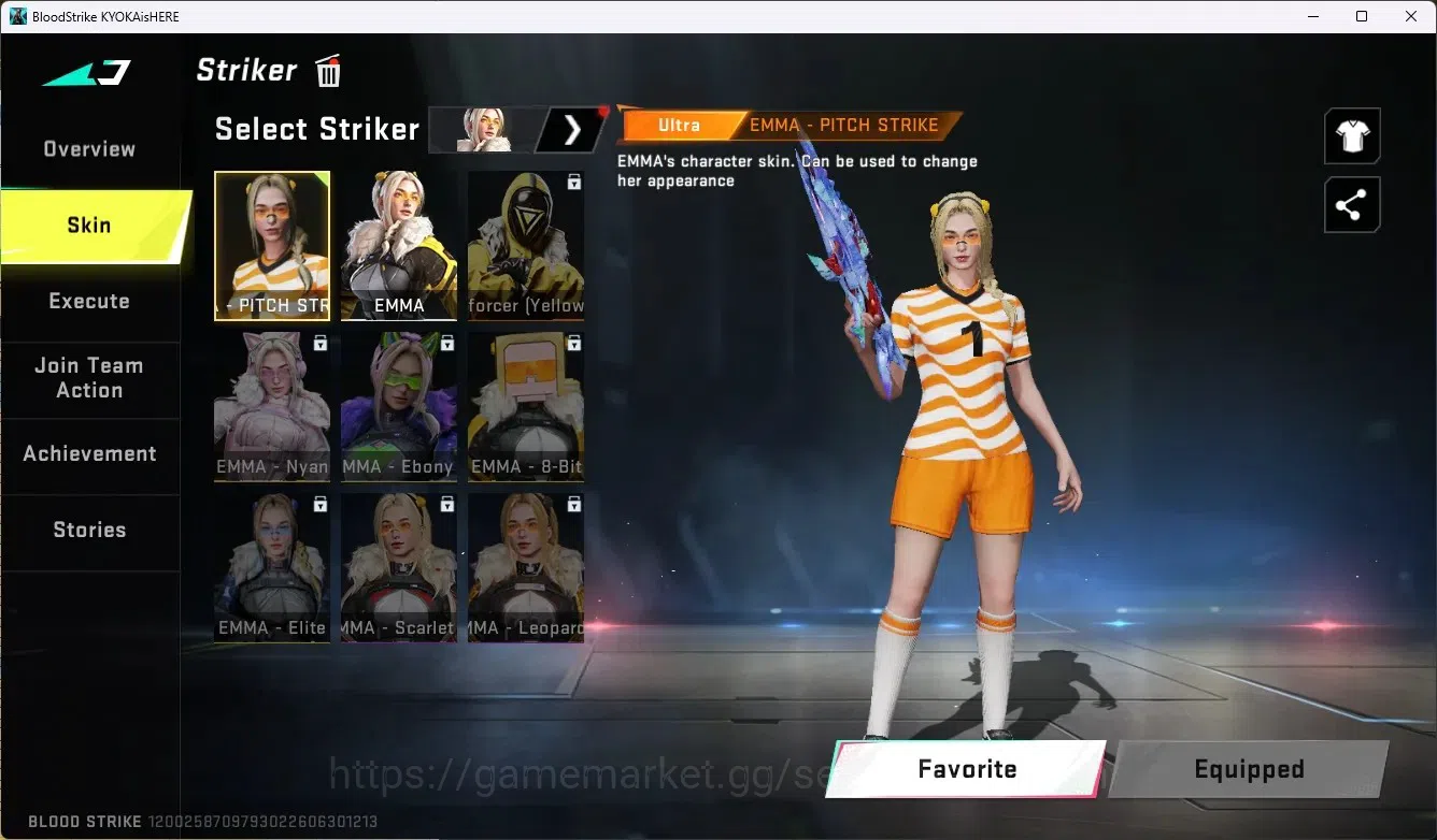 Blood Strike Accounts ASIA|1 Eternal Gun:MP5-Dominator|2 Collab Gun [TR& image 18