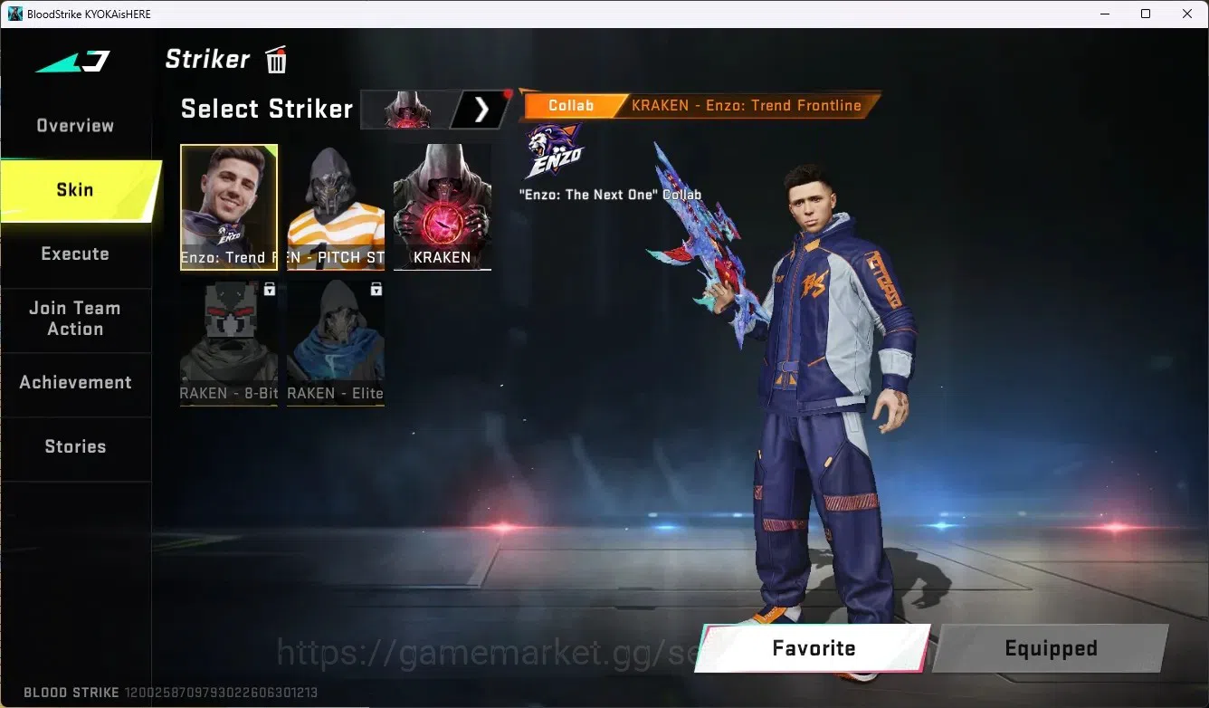 Blood Strike Accounts ASIA|1 Eternal Gun:MP5-Dominator|2 Collab Gun [TR& image 20