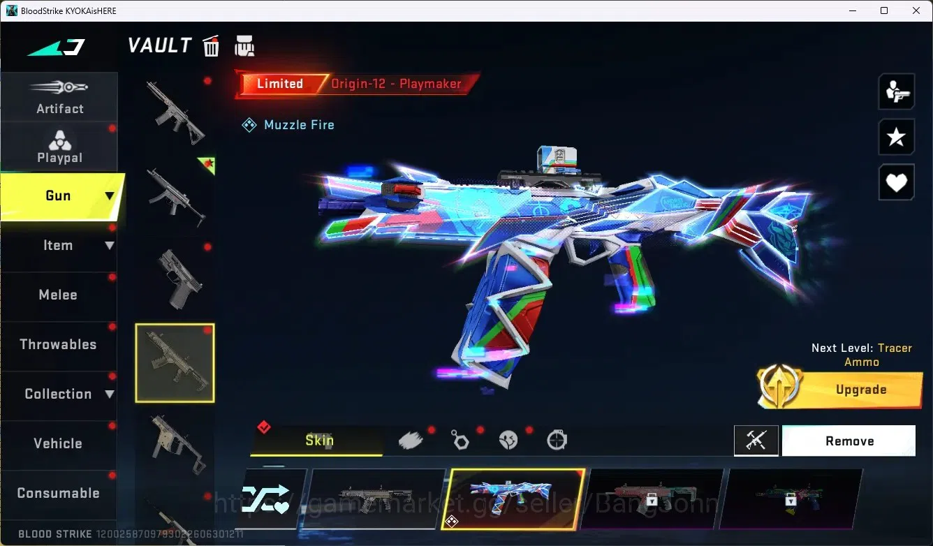 Blood Strike Accounts ASIA|1 Eternal Gun:MP5-Dominator|2 Collab Gun [TR& image 5
