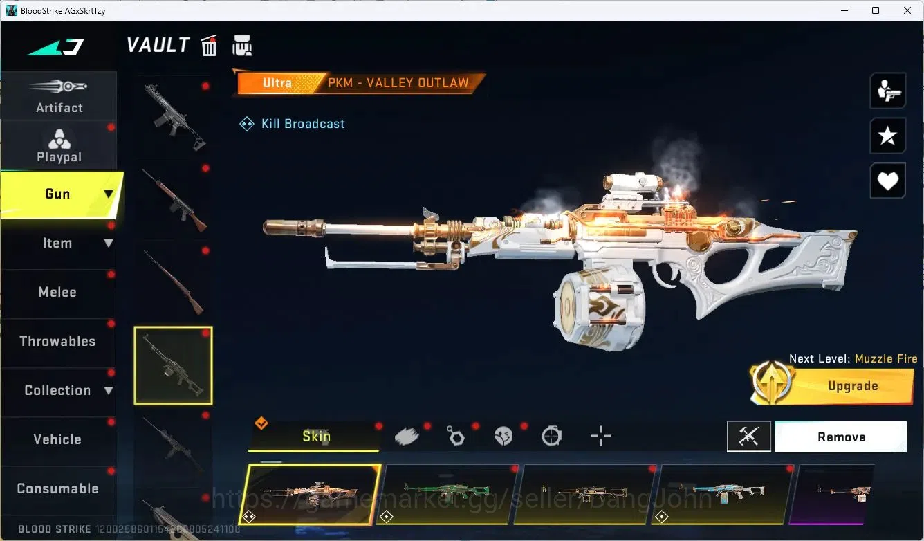 Blood Strike Accounts ASIA | 2 EVO: SCAR, FAL | 6 Eternal |8 Collab Gun image 14