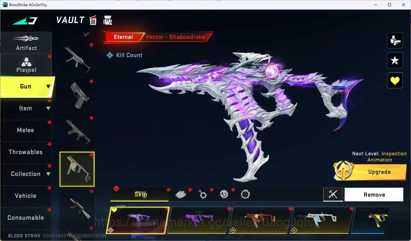 Blood Strike Accounts ASIA | 2 EVO: SCAR, FAL | 6 Eternal |8 Collab Gun image 4