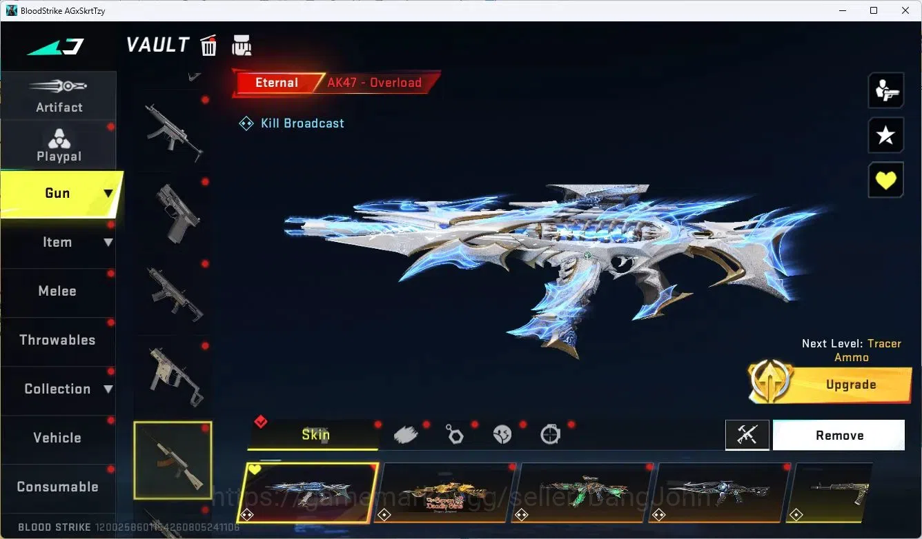 Blood Strike Accounts ASIA | 2 EVO: SCAR, FAL | 6 Eternal |8 Collab Gun image 5