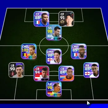 eFootball Accounts High-End Android|Power 2686|Epic Rui Costa|7 Show Time Kevin De Bruyne,Manuel Neuer,Ibrahim Maza,Lionel