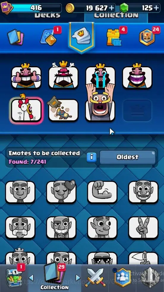 Clash Royale Accounts KTL 10|Trophy 3269|Card 53|Limited Skin|1 Hero 3 E image 11