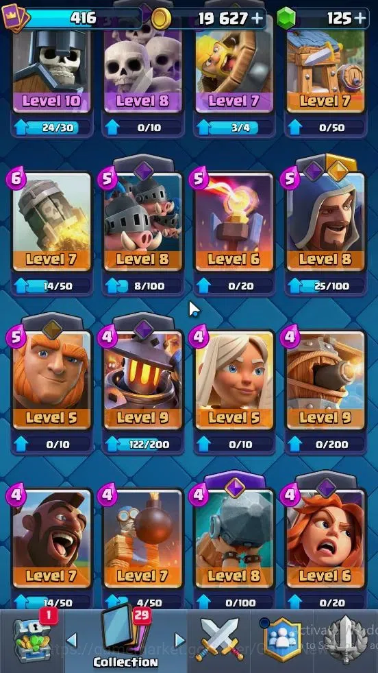 Clash Royale Accounts KTL 10|Trophy 3269|Card 53|Limited Skin|1 Hero 3 E image 6