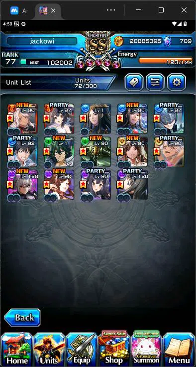 Grand Summoners Accounts Others GLOBAL|14 Ascend|Houka Inumata TW,Summer Miyu,Touma Kmijo TW,Chloe,Fabricator,Homura 7